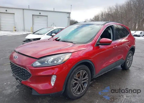 2022 Ford Escape Sel z USA, uszkodzony, nr VIN 1FMCU9H62NUA03248